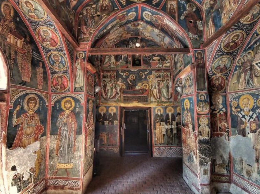 ARTE NEL MONDO: La chiesa Panagia Phorbiotissa di Asinou a Cipro – parte prima